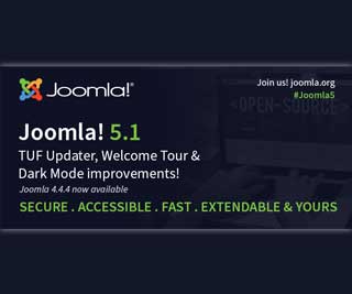Joomla! 4.4.4 en 5.1.0 zijn beschikbaar
