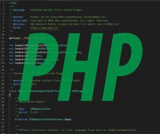 PHP 7.4 bereikt einde support