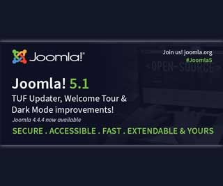 Joomla! 4.4.4 en 5.1.0 zijn beschikbaar